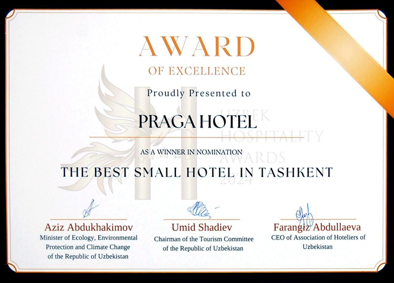 Praga Hotel Tashkent Ngoại thất bức ảnh